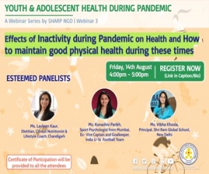 Webinar on effects of physical inactivity  on health  of Youth and Adolescent 