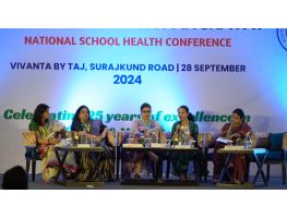 National Conference on School Health- School Swasthya Panchayat 2024 held at Vivanta by Taj, Surajkund on 28th Sept’24